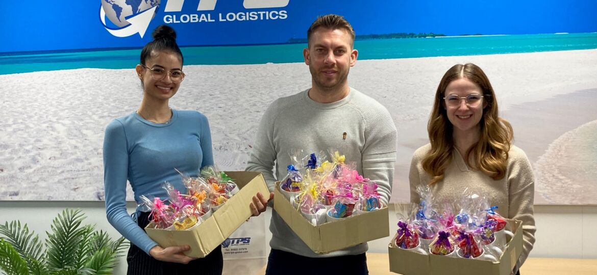 TPS-Global-Logistics-Sales-Team-Easter-Egg-deliveries